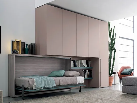 Letto a scomparsa Nikai di Clever