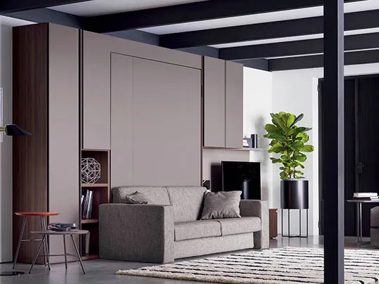 Letto a scomparsa Nobu di Clever