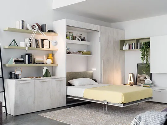Letto a scomparsa Shin di Clever