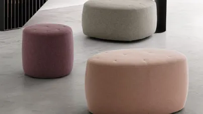 Pouf Bowl, Circus e Wilson di Le Comfort