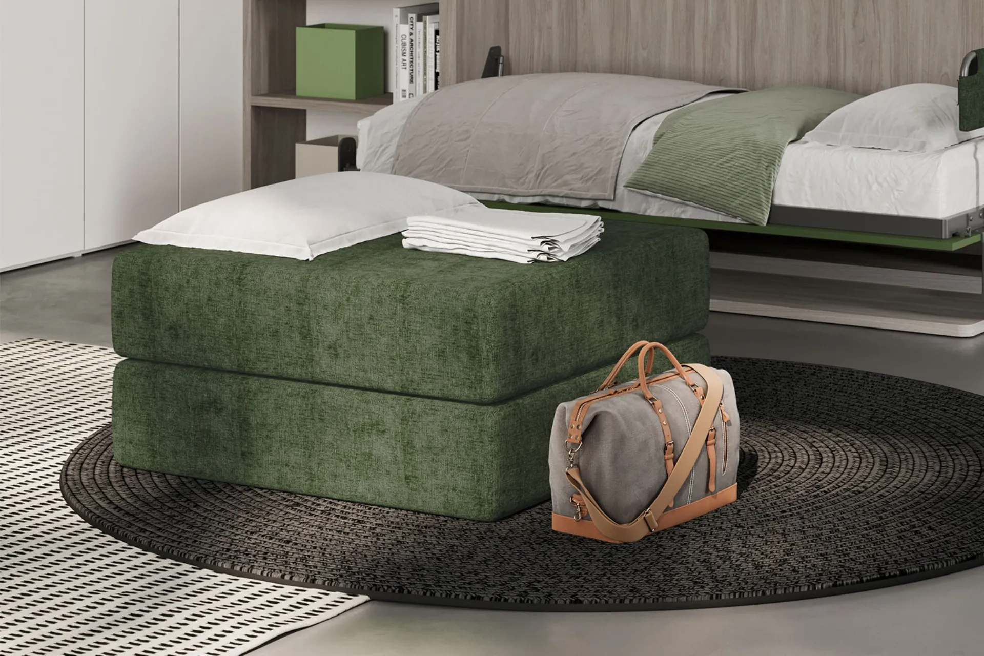 Pouf letto Inmotion di Clever