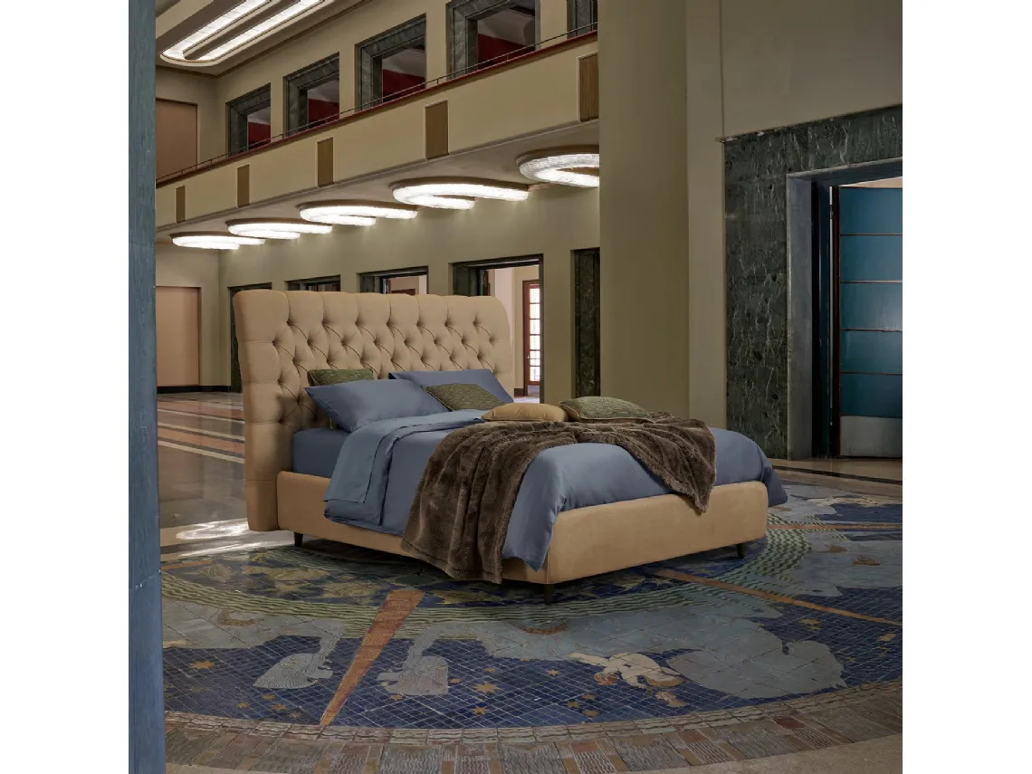Letto imbottito Eve di Dorelan Letti