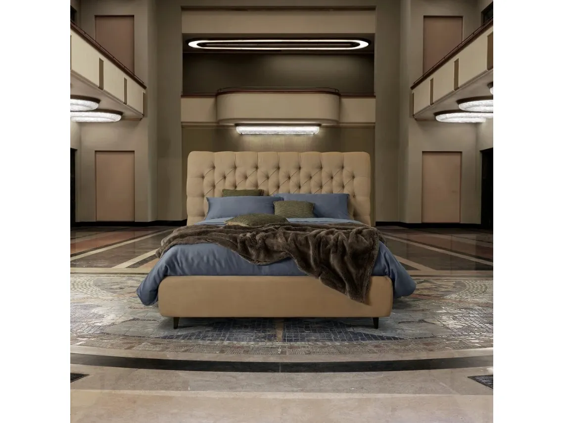 Letto imbottito Eve di Dorelan Letti