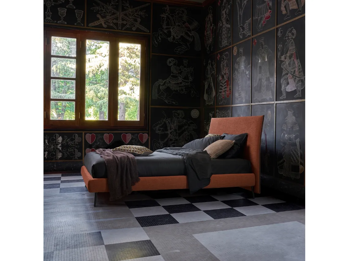 Letto imbottito Jackson di Dorelan Letti