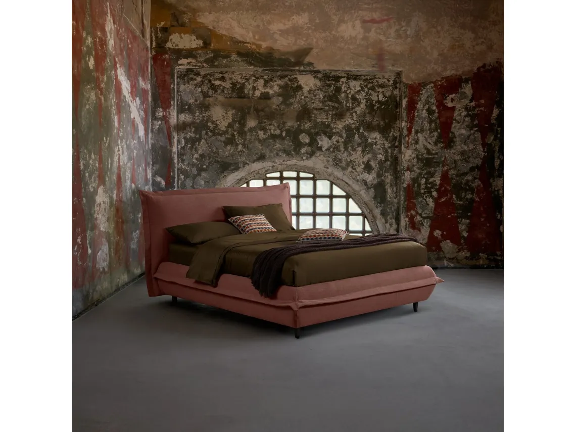 Letto imbottito Keit di Dorelan Letti