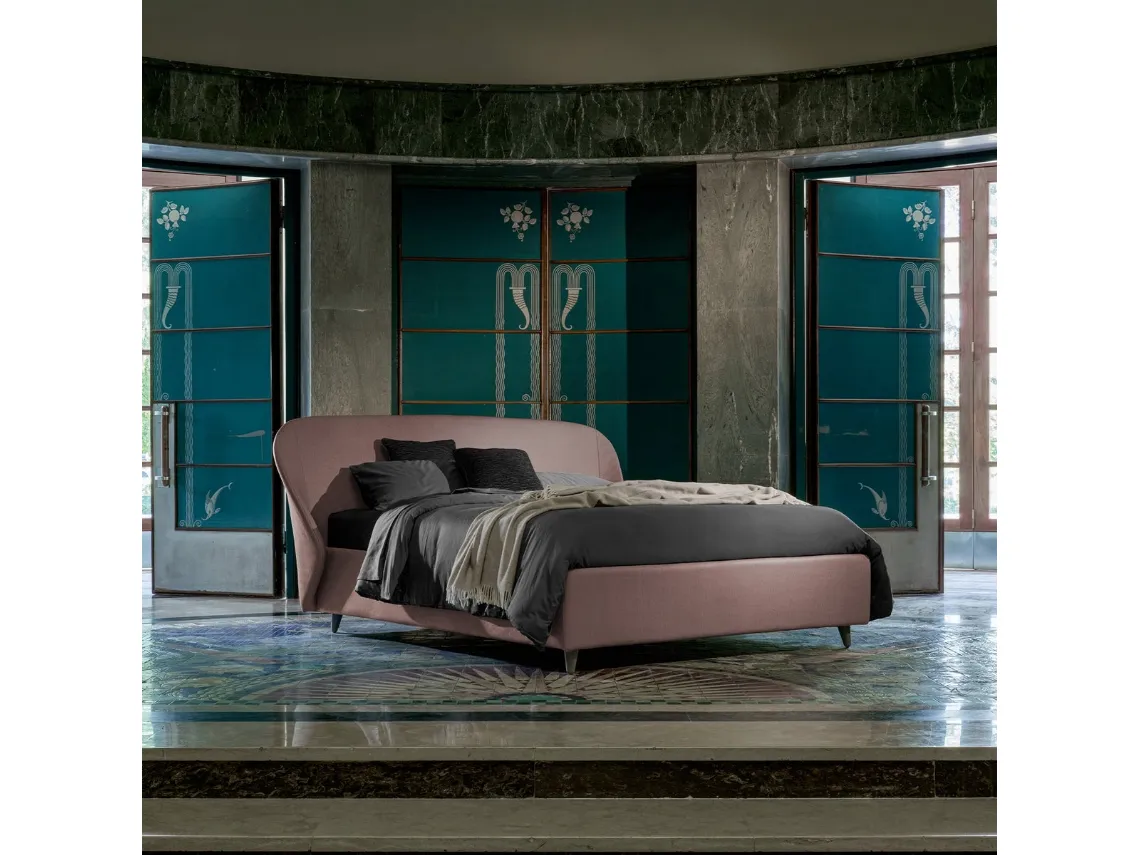 Letto matrimoniale Origami con contenitore di Dorelan Letti