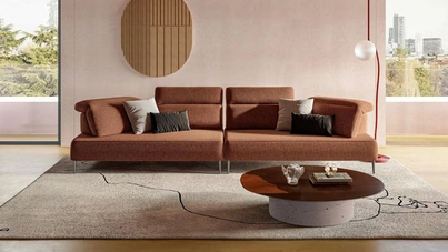 Divano lineare Asso di Le Comfort
